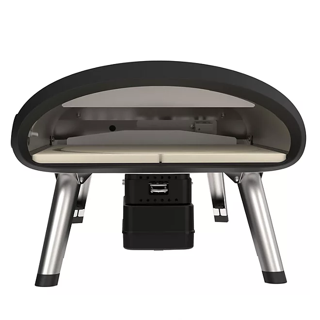 Member's Mark 12" Portable Rotating Gas Pizza Oven, Black - Bellso